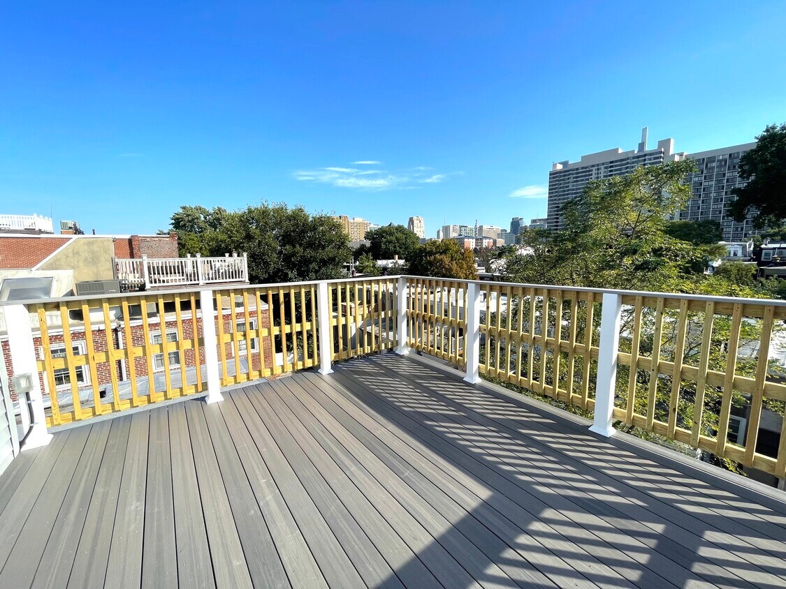 Roof top deck w/ great view - 2034 Green St
