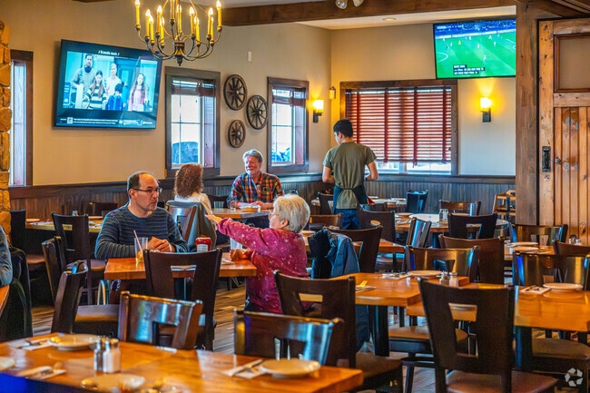 Enjoy hearty meals and a welcoming atmosphere at Rockaway River Barn, a favorite local dining spot in Rockaway.