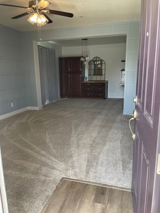 Downstairs Living and Dining Room from Front Door - 1272 Figuero Way