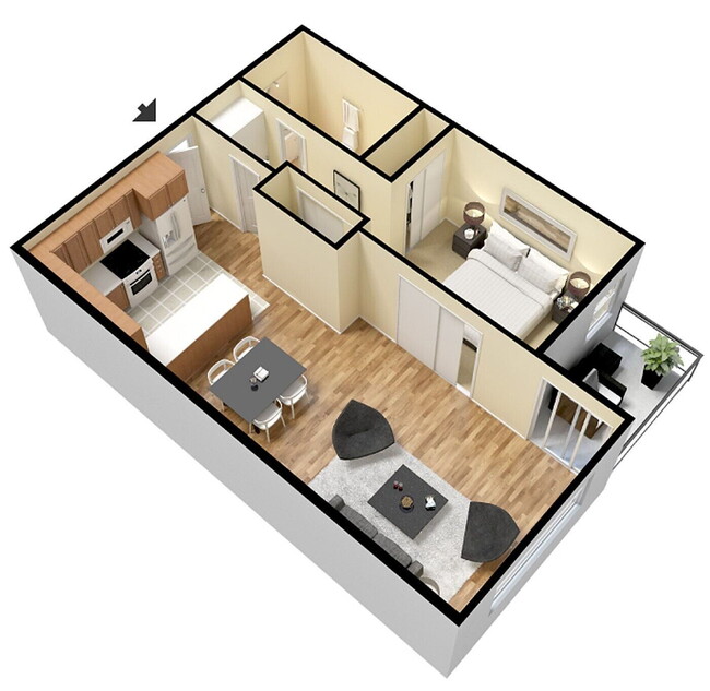Interior Photo - 1200 Riverside