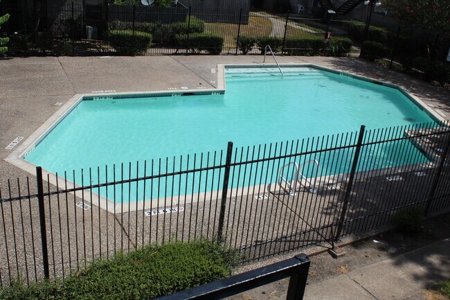 Pool in front of unit - 9700 Leawood Blvd