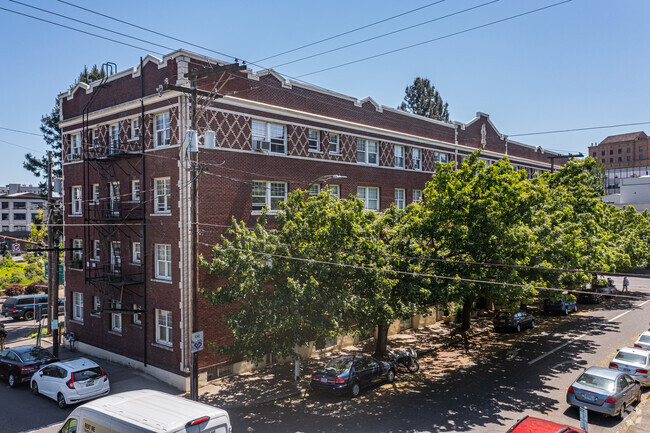 Rear of the Building on NW Couch Street - The Empress Building