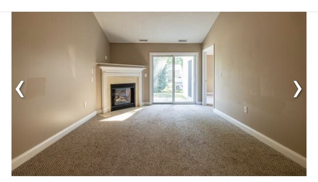 Living room with gas fireplace - 45 Bog Rd