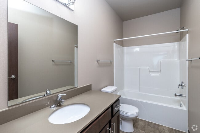 2BR, 2BA - 1,050SF - Primary Bathroom - Timber Creek Apartment Homes