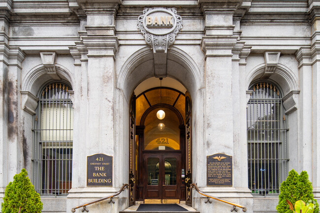 Entrance - The Bank Building