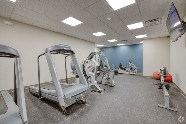 Fitness Center - Longwood Garden Apartments