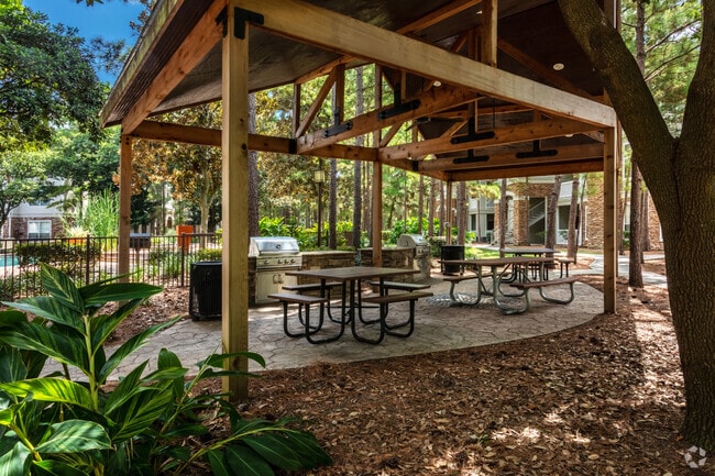 Área de parrillas - The Lodge at Spring Shadows