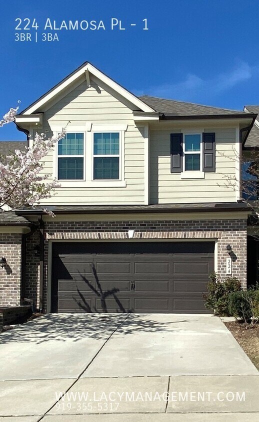 224 Alamosa Pl, Cary, NC 27519 Townhome Rentals in Cary NC