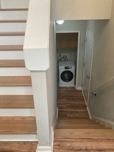 Entrance Foyer to Laundry room or up to main floor - 4581 Grove Park Way NW