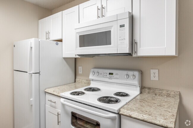 1 habitación, 1 baño - 736 pies cuadrados - Cocina - Park View Apartments
