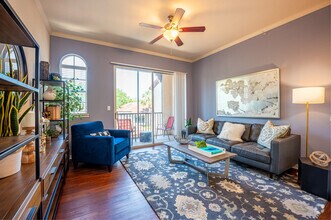 2BR, 2BA - 1,335SF The Clearwater - Living Room - Magnolia Carillon
