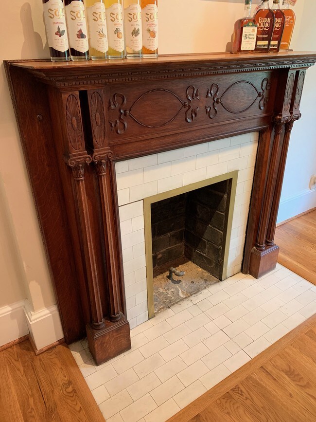 Detalle de la chimenea - 1041 Cherokee Rd