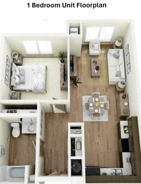 Floorplan - California Grand Manor Senior Apartments