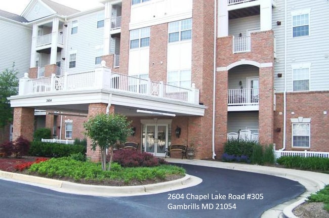 Covered Entrance - 2604 Chapel Lake Dr