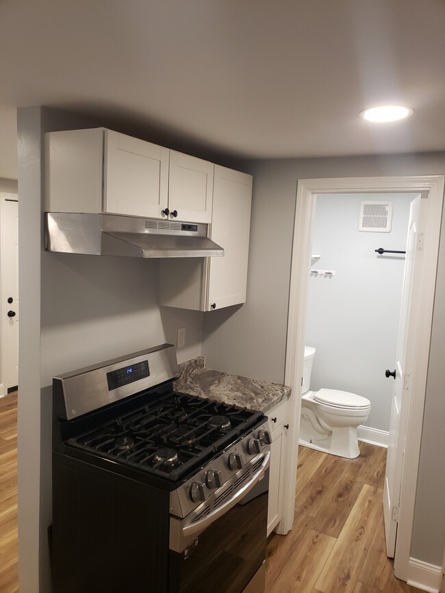 Bathroom off kitchen - 173 E 6th Ave