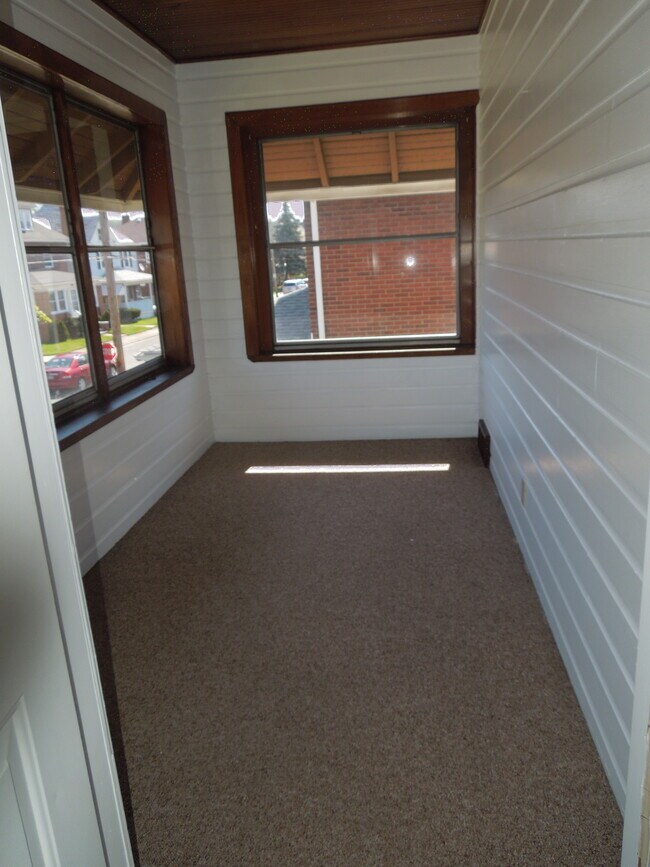 Enclosed porch - 1144 Indiana Ave