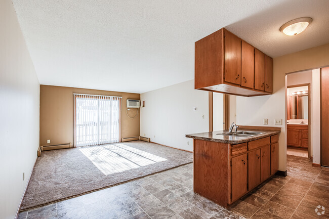 1BR, 1BA - 600SF - Arcadia Park Apartments