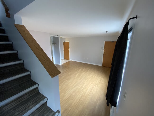 Living Room to Upstairs - Coburg Road Apartments