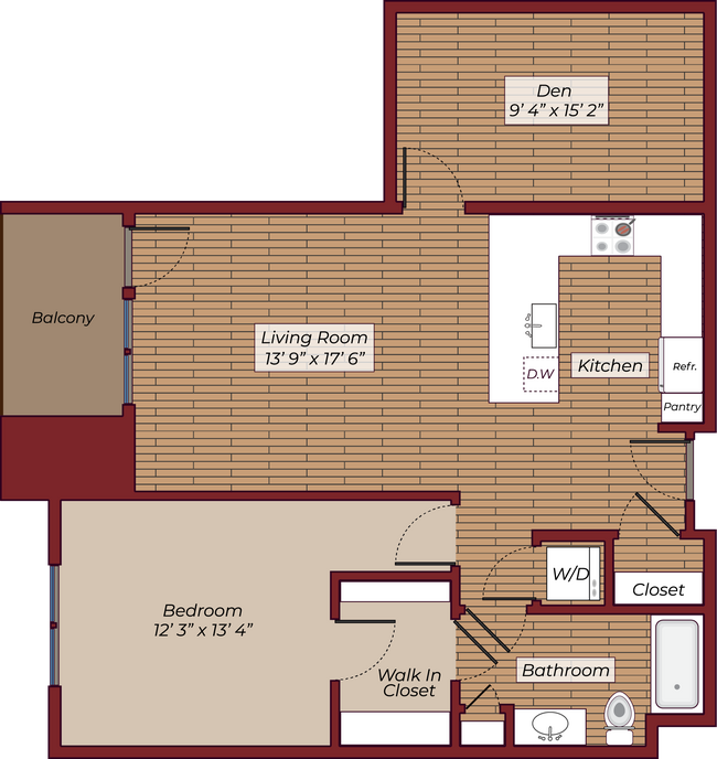 Willow Floorplan - The James