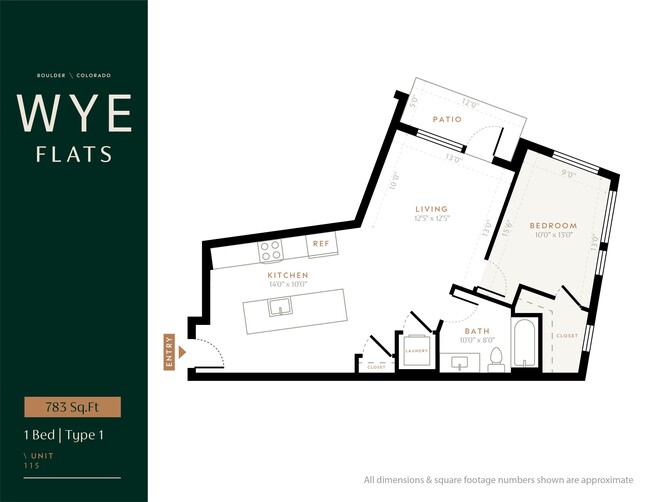 Plano de planta - WYE Flats