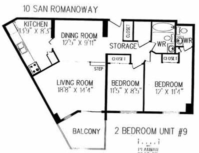 2HAB/1.5BA - San Romanoway Apartments