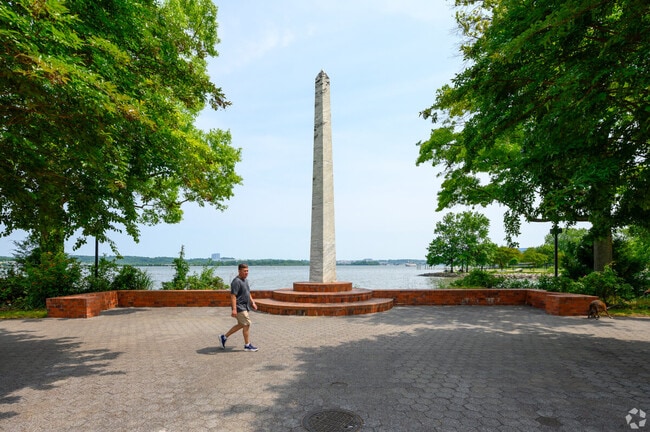 Alexandria has its own miniature Washington Monument.