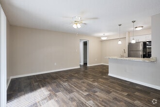 3BR, 2BA - 1,300SF - Kitchen, Living Room, Dining Room - Bellancia Apartments