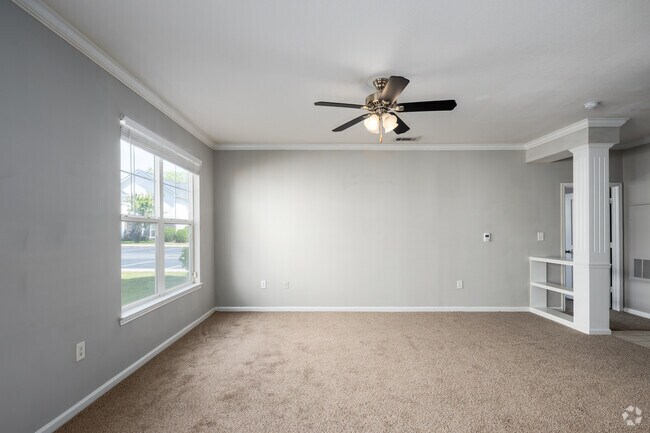 2BR, 2BA - 1,104SF - Living Room - Wellington Farms Apartment Homes