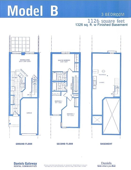 Floorplan - Huntington Ridge