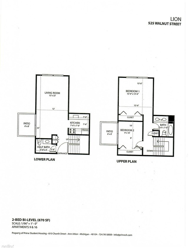 Building Photo - 2 br, 1.5 bath Apartment - The Lion  Bi-level