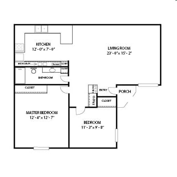 2BR/1BA - Cottages of Spring Lake Park - 55+