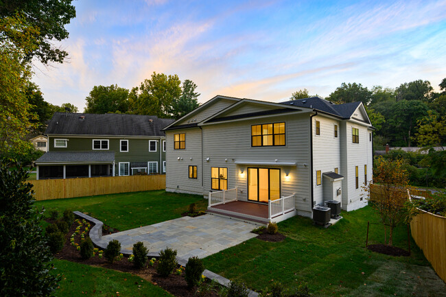 Rear Yard Patio Deck - 8205 Beech Tree Rd