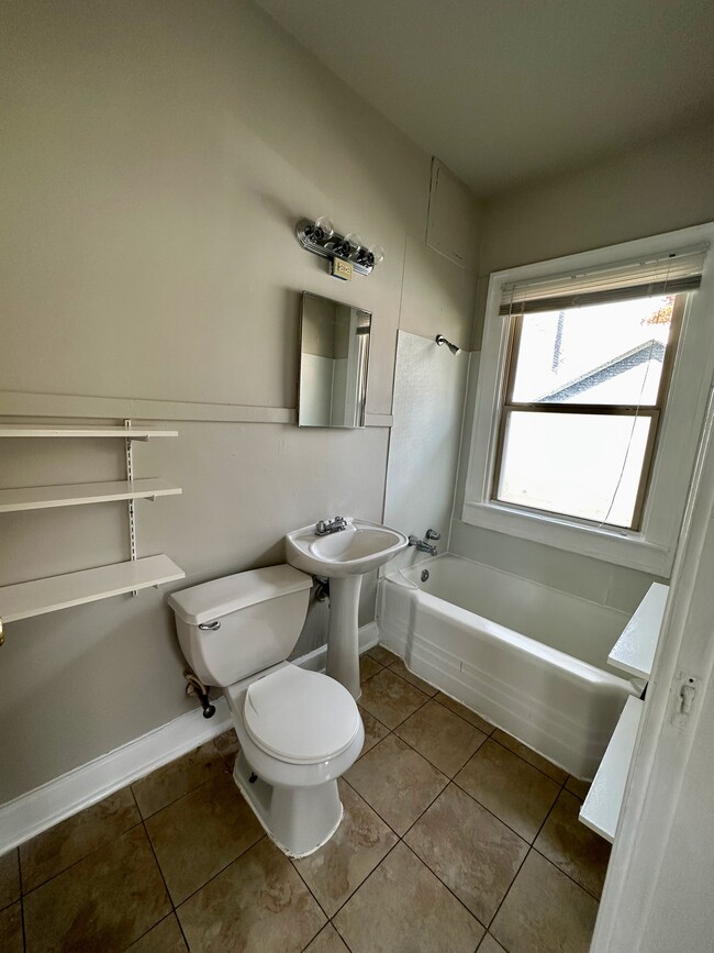 Bathroom with huge window! - 4901 Washington Blvd