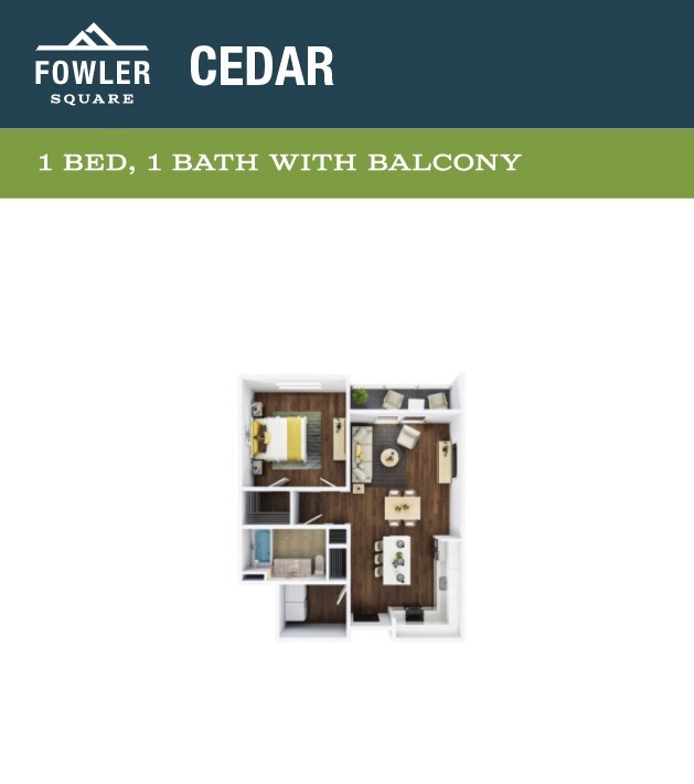 Floorplan - Fowler Square