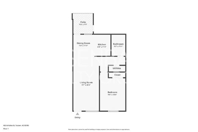 Building Photo - Spacious 1-bed, 1-bath downstairs apartmen...