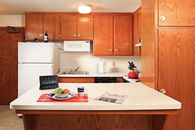 Kitchen -- 1 BR - Cobblestone Court
