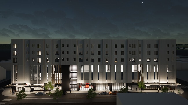 Alto Station Building Exterior Rendering - Alto Station
