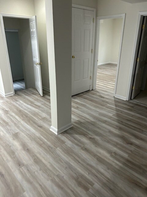 lvp floors doors going into bedrooms - 1606 Rising Ridge Rd