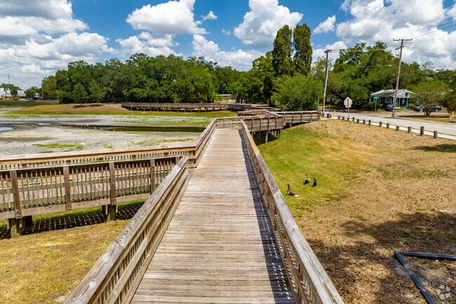 A view of Clarence Fort Freedom Trail in East Tampa.