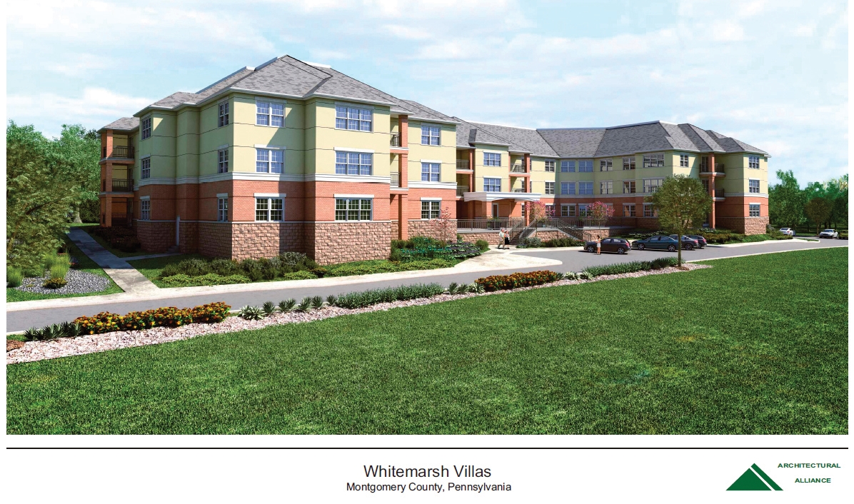 Representación - Whitemarsh Villas