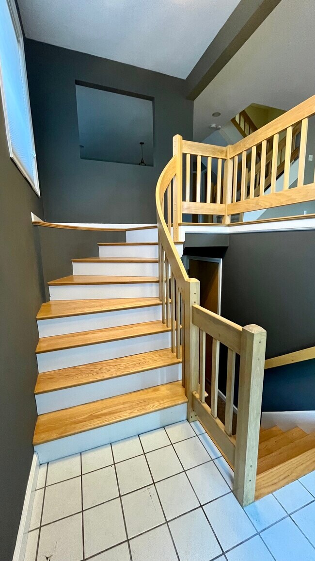 Main entrance staircase - 237 Captain Eames Cir