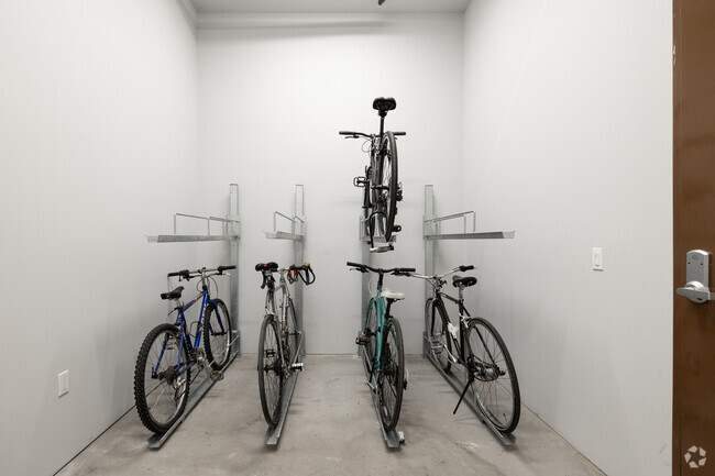 Bike Storage - The River Apartments