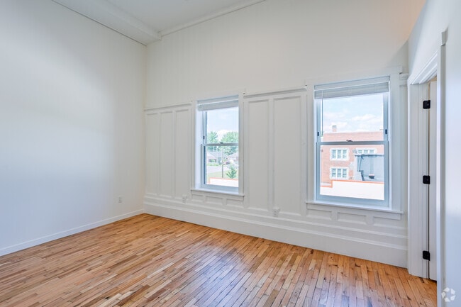 2BR, 1BA - 1,570SF - Primary Bedroom - The Klein Building