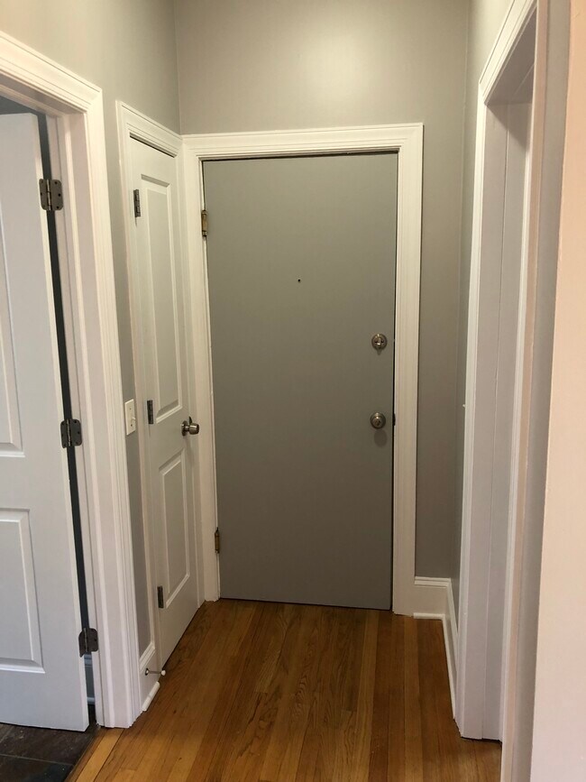 Front door and coat closet - 7633 N Greenview Ave