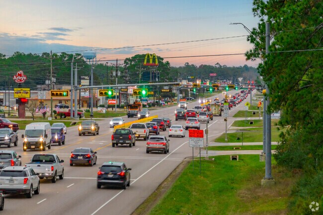 Lumberton is one of the major cities of Hardin County, with a large commercial strip.