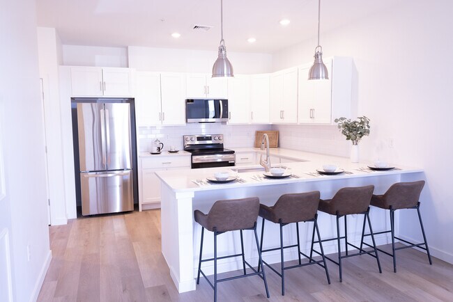 Cocina de dos y tres habitaciones - Susquehanna Trail Apartments