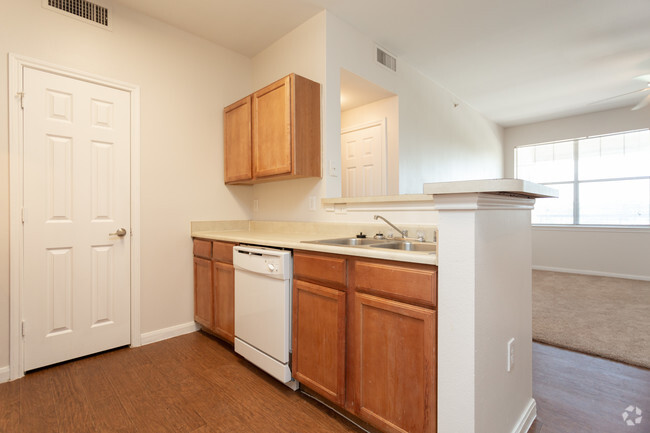 2BR,2BA - 950SF - KITCHEN - Riata Apartments