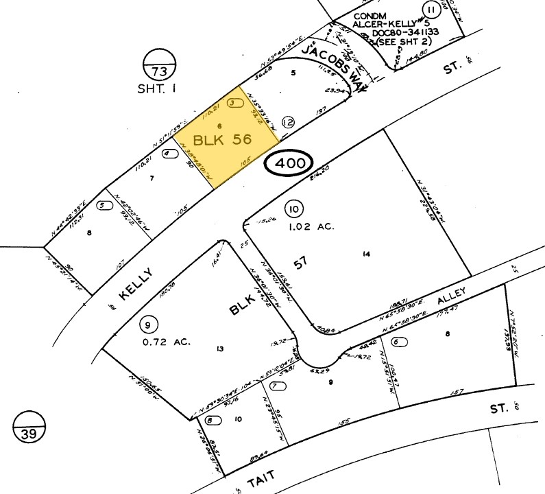 Mapa de la parcela - 6604 Kelly St