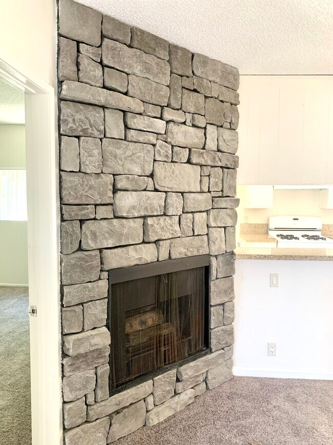 Fireplace - 7015 Whitsett Ave