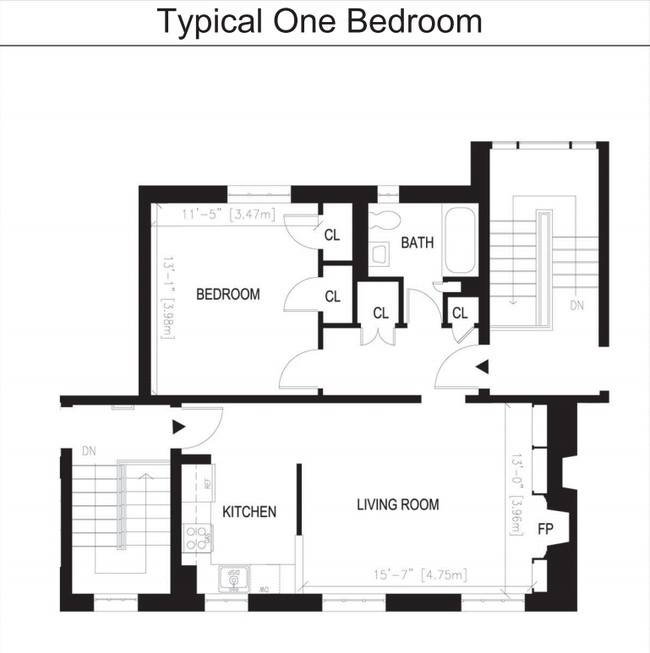 1BR/1BA - Botanic Gardens